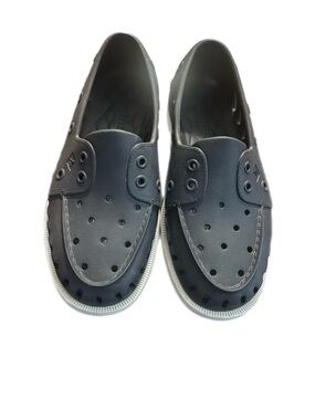 Sperry Perforated Slip-On Shoes in Navy